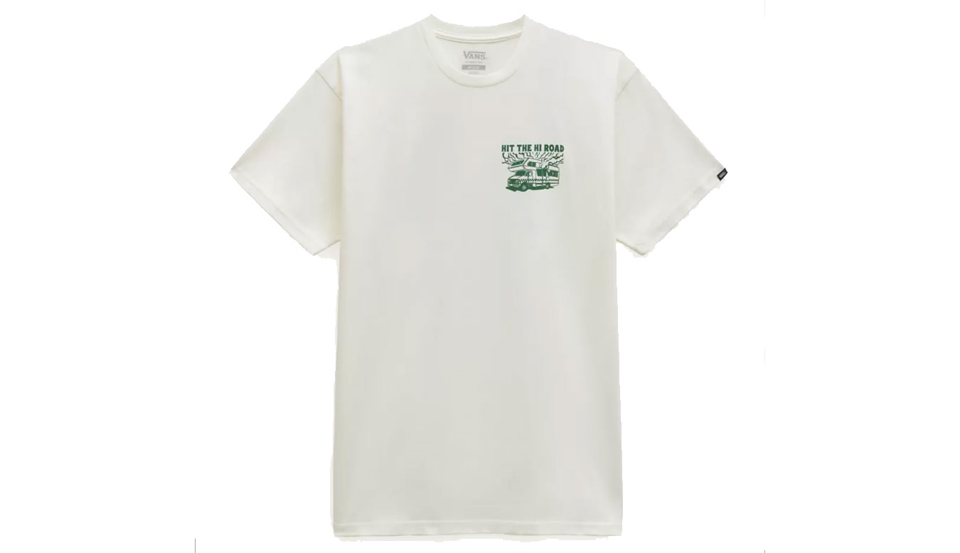 Levně Vans Hi Road RV T-shirt - Pánské - Triko Vans - Hnědé - VN000F3EFS8