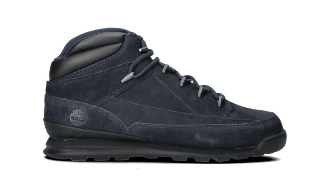 Timberland Euro Rock Mid Hiker Navy Nubuck - Pánské - Tenisky Timberland - Modré - 0A2AGH-019 - Velikost: 41