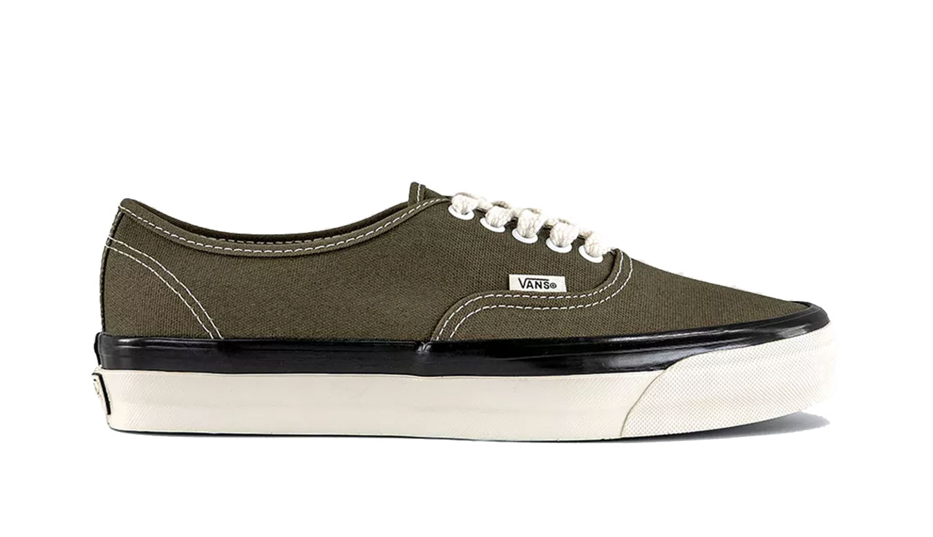 Levně Vans LX Authentic 44 Deck 6.5 - Pánské - Tenisky Vans - Zelené - VN000EFZOLV