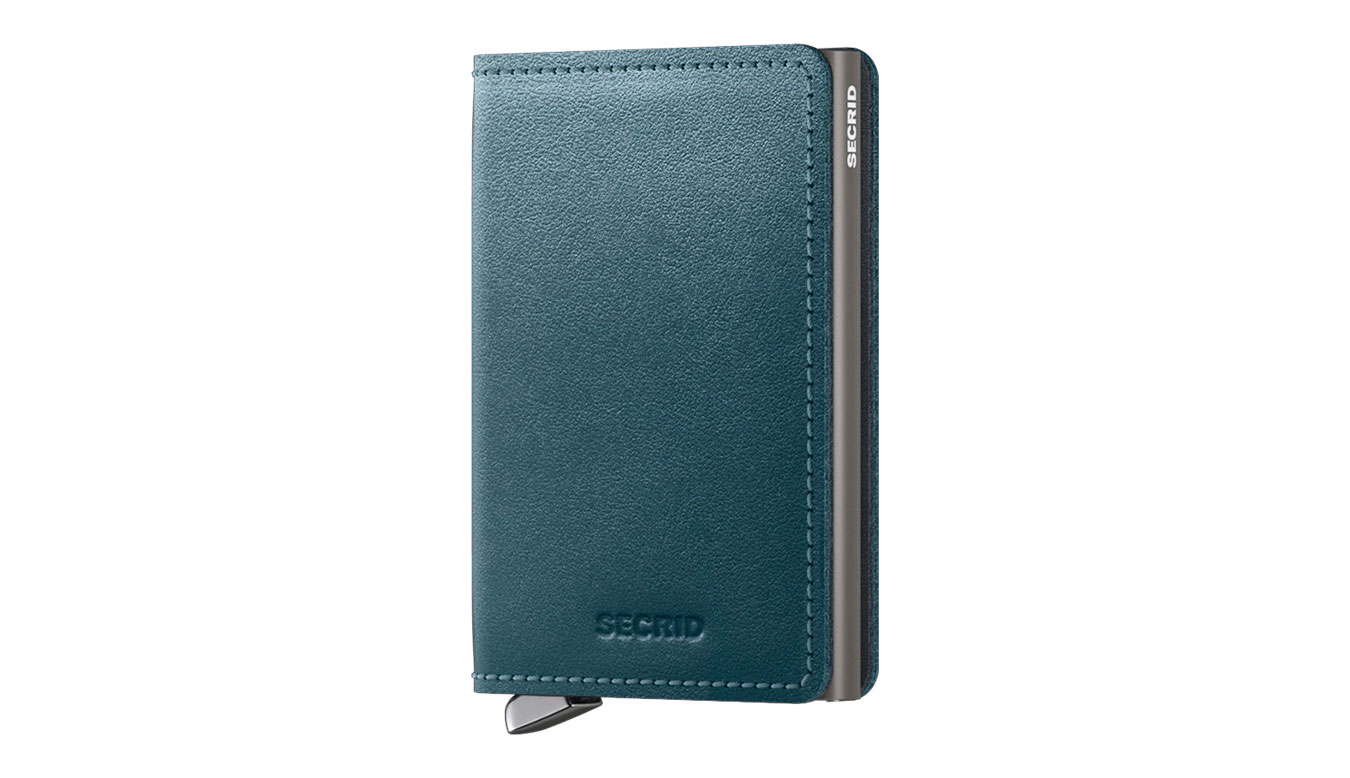 Secrid Slimwallet Dusk Teal - Unisex - Doplněk Secrid - Modré - SDu-Teal - Velikost: UNI