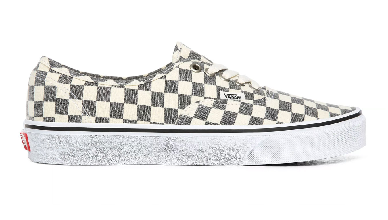 Vans Ua Authentic  Asphalt/True Wht - Unisex - Tenisky Vans - Vícebarevné - VN0A2Z5IHQE - Velikost: 44