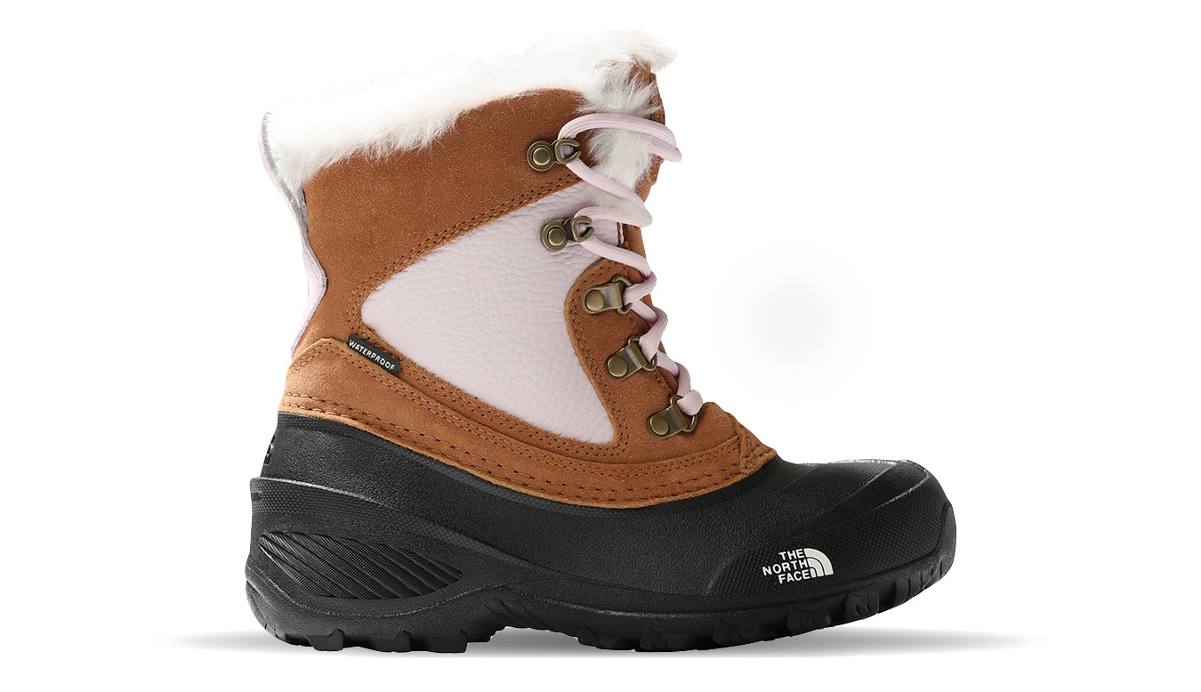 The North Face Teens Shellista Extreme Snow Booots  - Dětské - Tenisky The North Face - Hnědé - NF0A2T5V9ZW - Velikost: 35