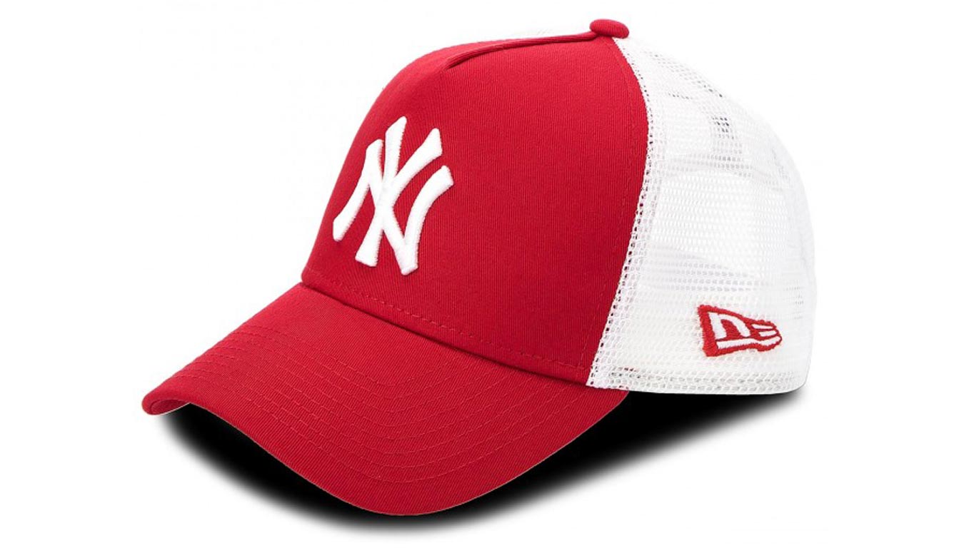 New Era clean trucker 2 NEYYAN - Unisex - Čepice New Era - Červené - 11588488 - Velikost: UNI