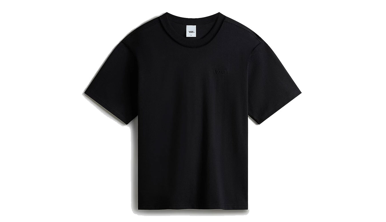 Vans LX Premium SS Tshirt Black - Pánské - Triko Vans - Černé - VN000GBYBLK - Velikost: L