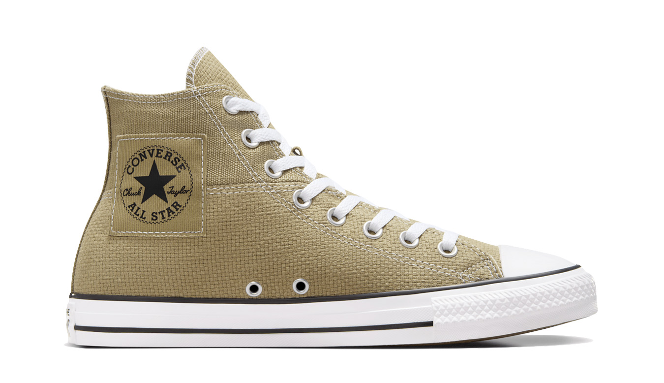 Converse Chuck Taylor All Star Canvas & Jacquard - Pánské - Tenisky Converse - Zelené - A07499C - Velikost: 41