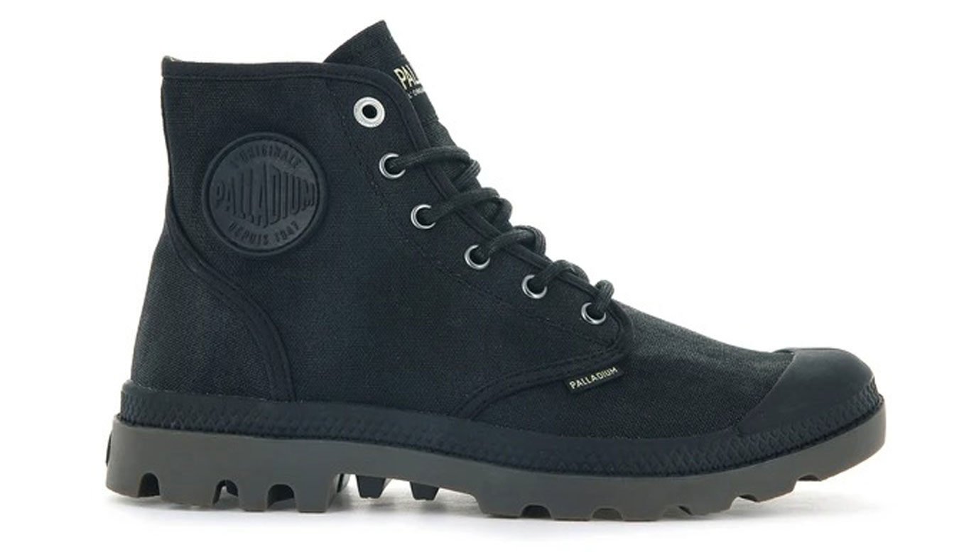 Levně Palladium Pampa Hi Wax - Pánské - Tenisky Palladium - Černé - 77222-008-M