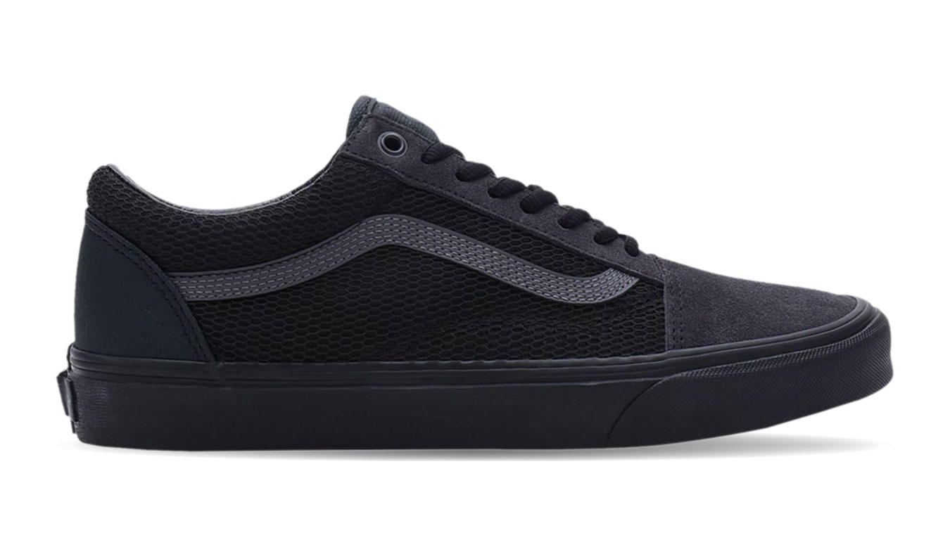 Vans Old Skool Ballistic mix Black - Pánské - Tenisky Vans - Černé - VN0007NTBKA - Velikost: 40.5