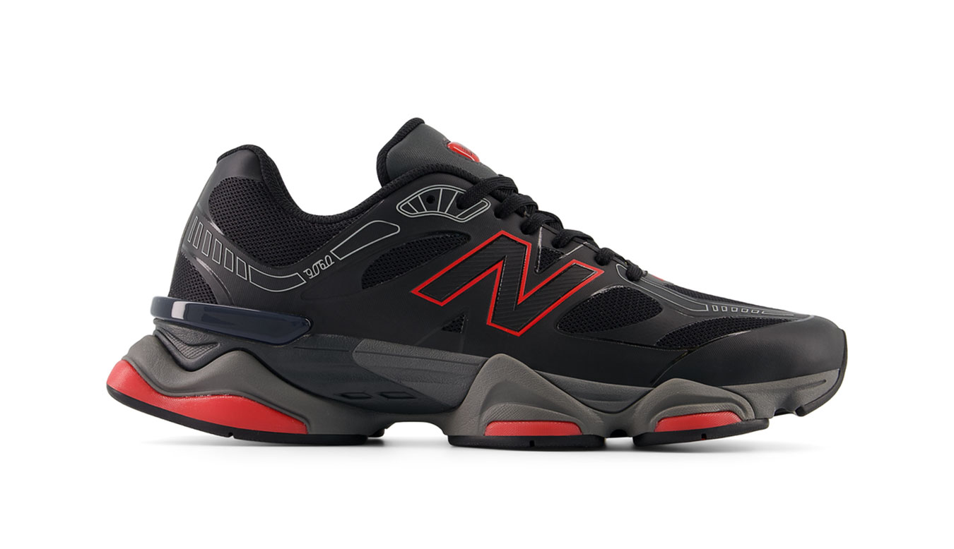 New Balance U90606LE 7 - Pánské - Tenisky New Balance - Černé - U90606LE - Velikost: 47