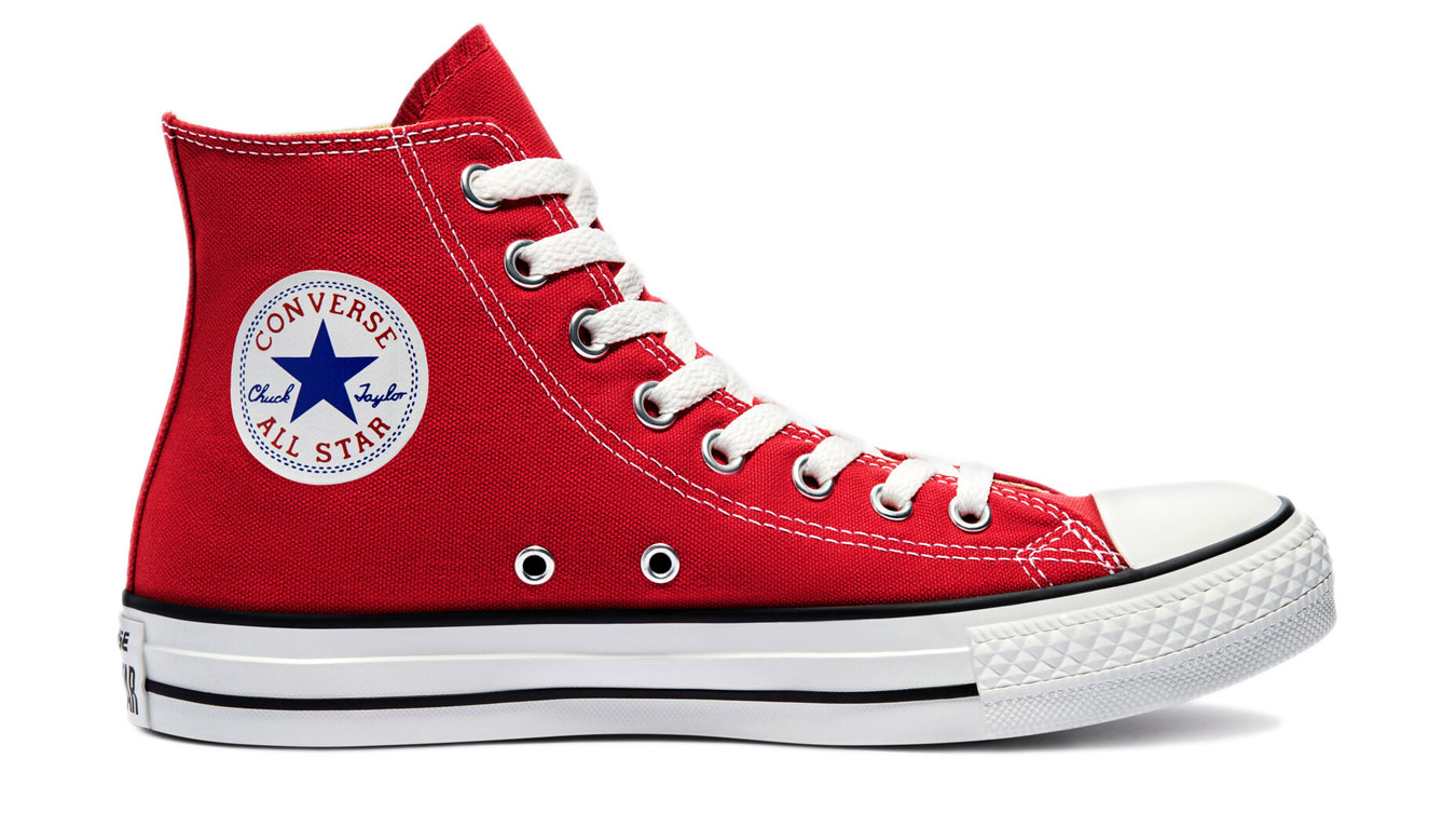 Levně Converse Chuck Taylor All Star Hi Red - Unisex - Tenisky Converse - Červené - M9621C