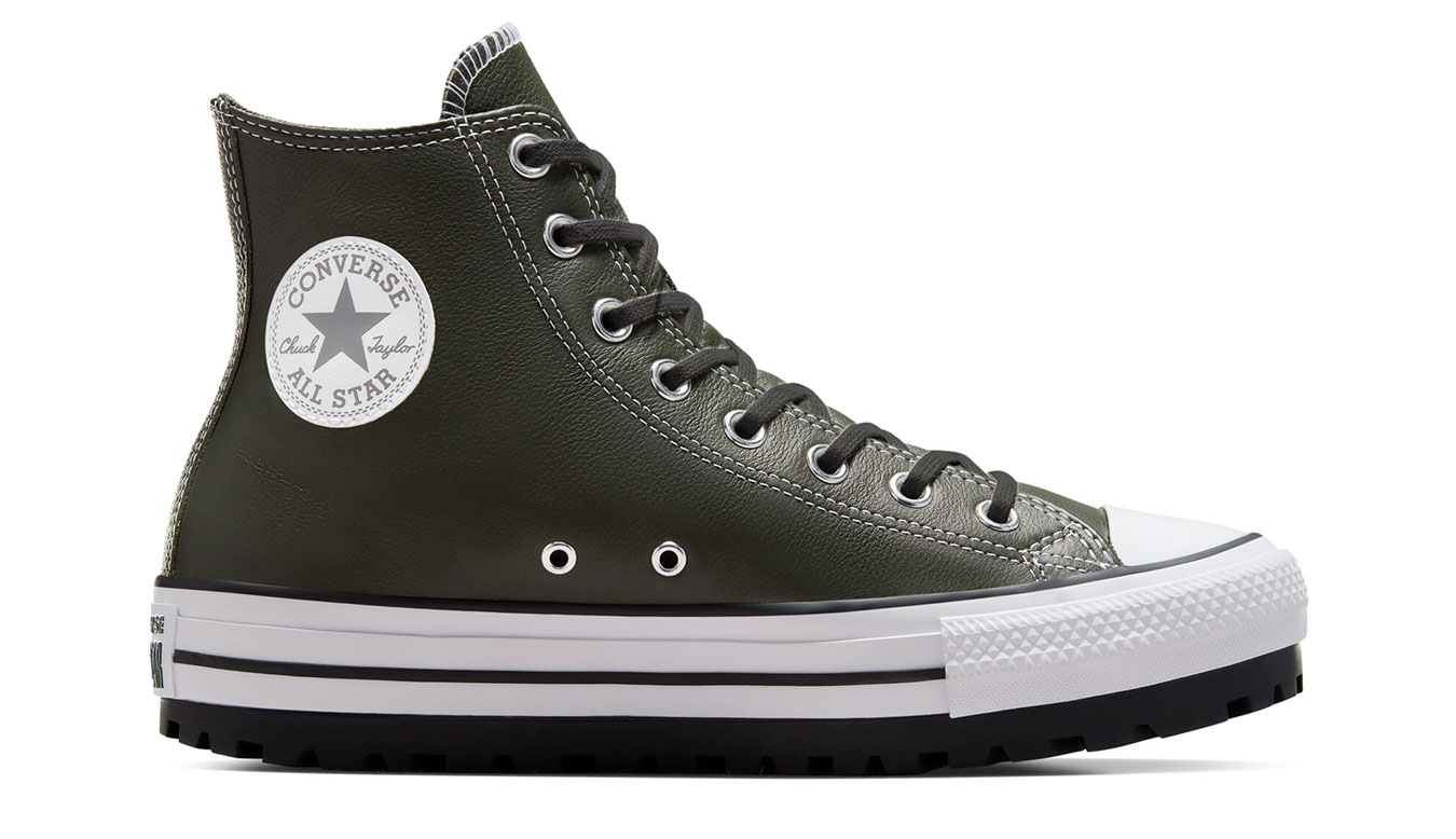 Converse Chuck Taylor All Star City Trek - Pánské - Tenisky Converse - Zelené - A09489C - Velikost: 40