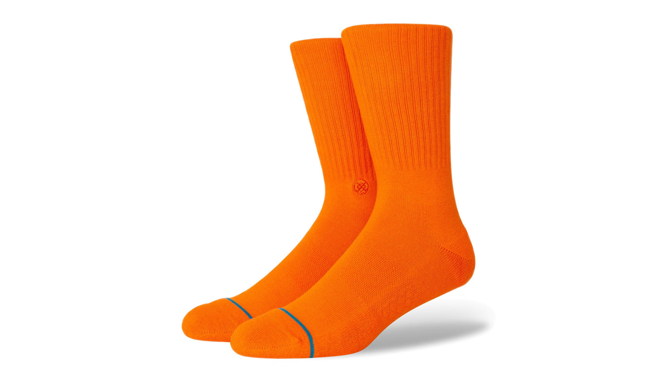 Stance Icon Orange - Pánské - Ponožky Stance - Oranžové - M311D14ICO-ORA - Velikost: 43-46