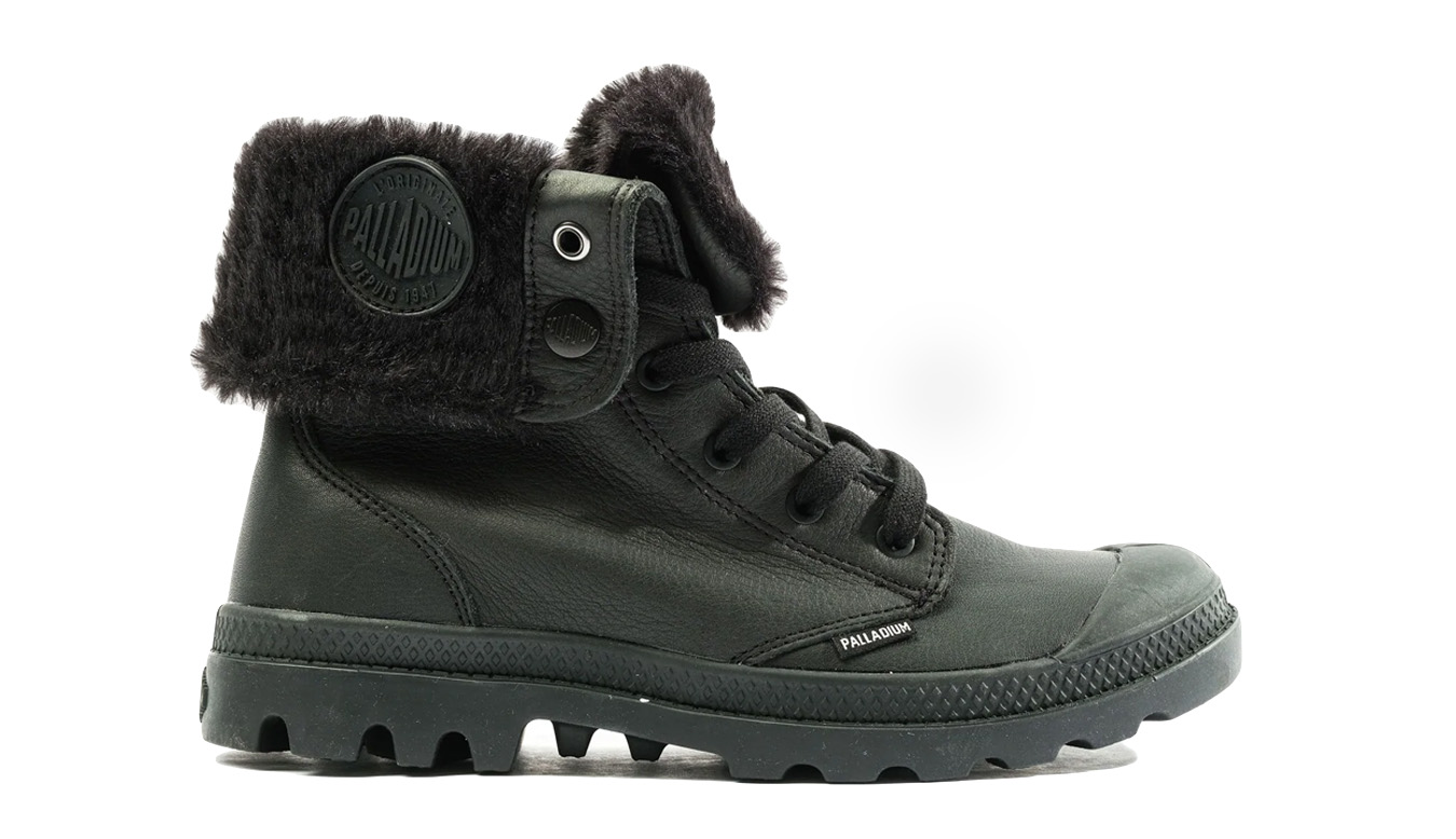 Palladium Baggy Nubuck WL - Dámské - Tenisky Palladium - Černé - 97962-001-M - Velikost: 36