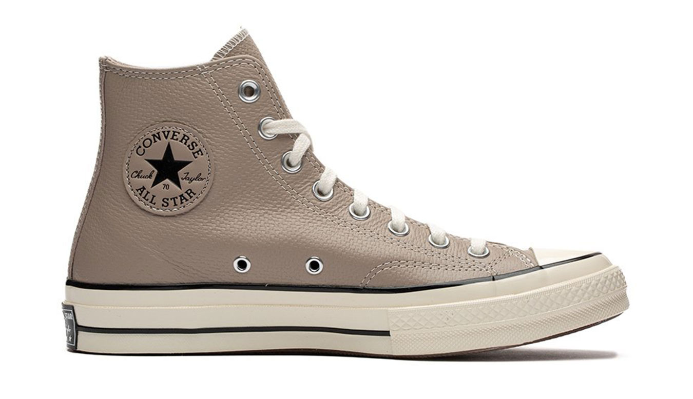 Converse Chuck 70 Leather - Dámské - Tenisky Converse - Hnědé - A04579C - Velikost: 37