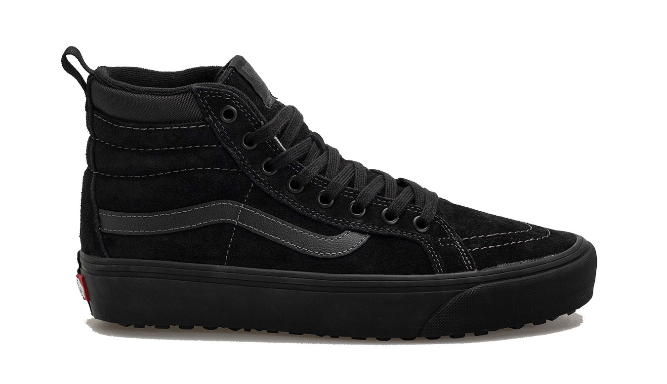 Vans Sk8-Hi Insulated 7.5 - Unisex - Tenisky Vans - Černé - VN000EB4BKA - Velikost: 42.5