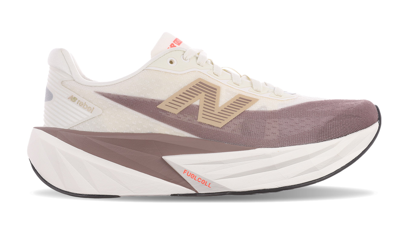 Levně New Balance FuelCell Rebel v5 WFCXLJ5 6.5 - Dámské - Tenisky New Balance - Hnědé - WFCXLJ5