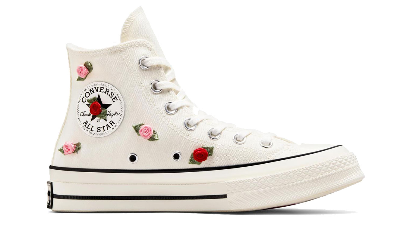 Converse Chuck 70 Valentine's Day - Dámské - Tenisky Converse - Bílé - A10637C - Velikost: 36.5
