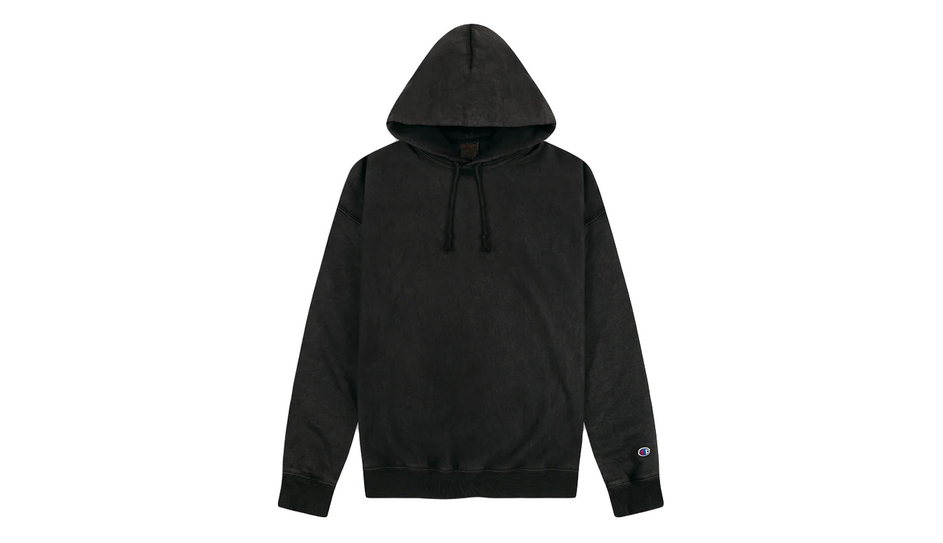 Champion Hooded Sweatshirt - Pánské - Mikina Champion - Černé - 217240-KK001 - Velikost: L