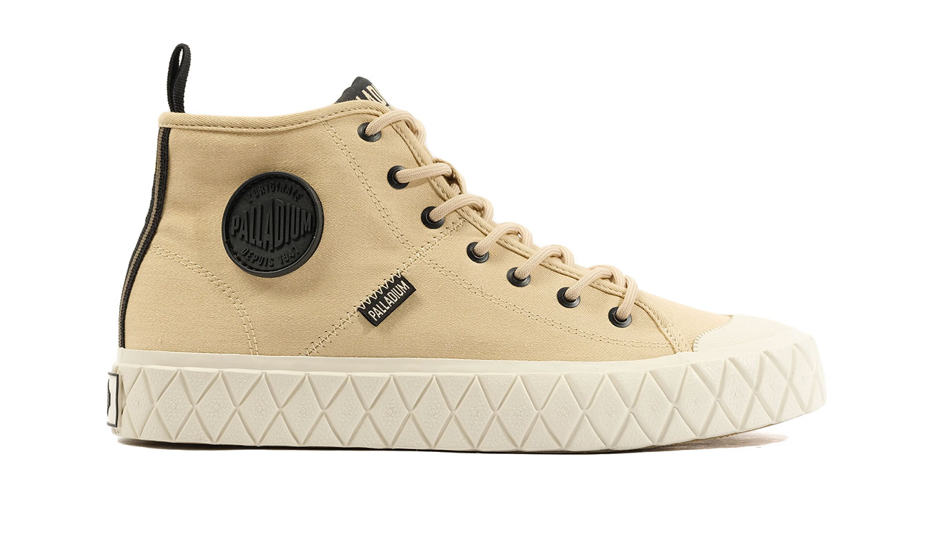 Palladium Ace Mid Supply Desert - Pánské - Tenisky Palladium - Hnědé - 78570-274-M - Velikost: 43