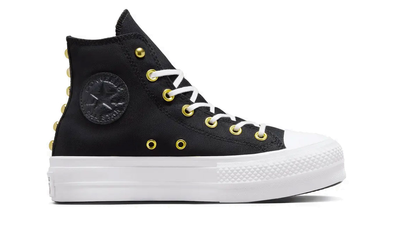 Converse Chuck 70 Star Studded - Dámské - Tenisky Converse - Černé - A05453C - Velikost: 37.5