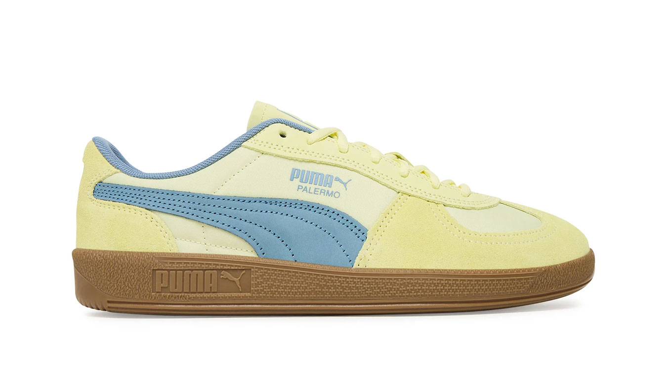 Puma Palermo Pop 4 - Unisex - Tenisky Puma - Žluté - 403257-02 - Velikost: 41