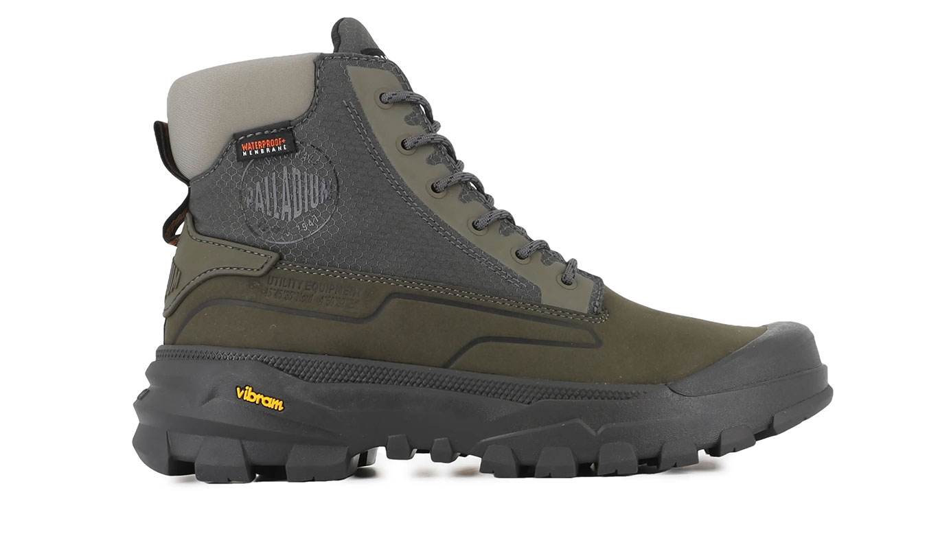 Palladium Pallarider SC WP+ - Pánské - Tenisky Palladium - Zelené - 09541-309-M - Velikost: 45