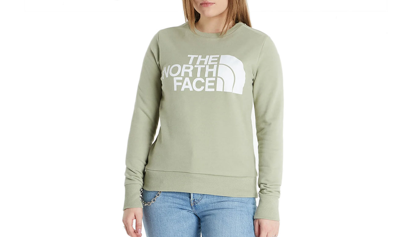 The North Face W Standard Crew - Dámské - Mikina The North Face - Zelené - NF0A4M7E3X3 - Velikost: XS