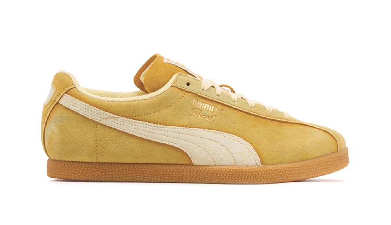 Puma Brasil The NeverWorn V 7 - Unisex - Tenisky Puma - Žluté - 401643-01 - Velikost: 46