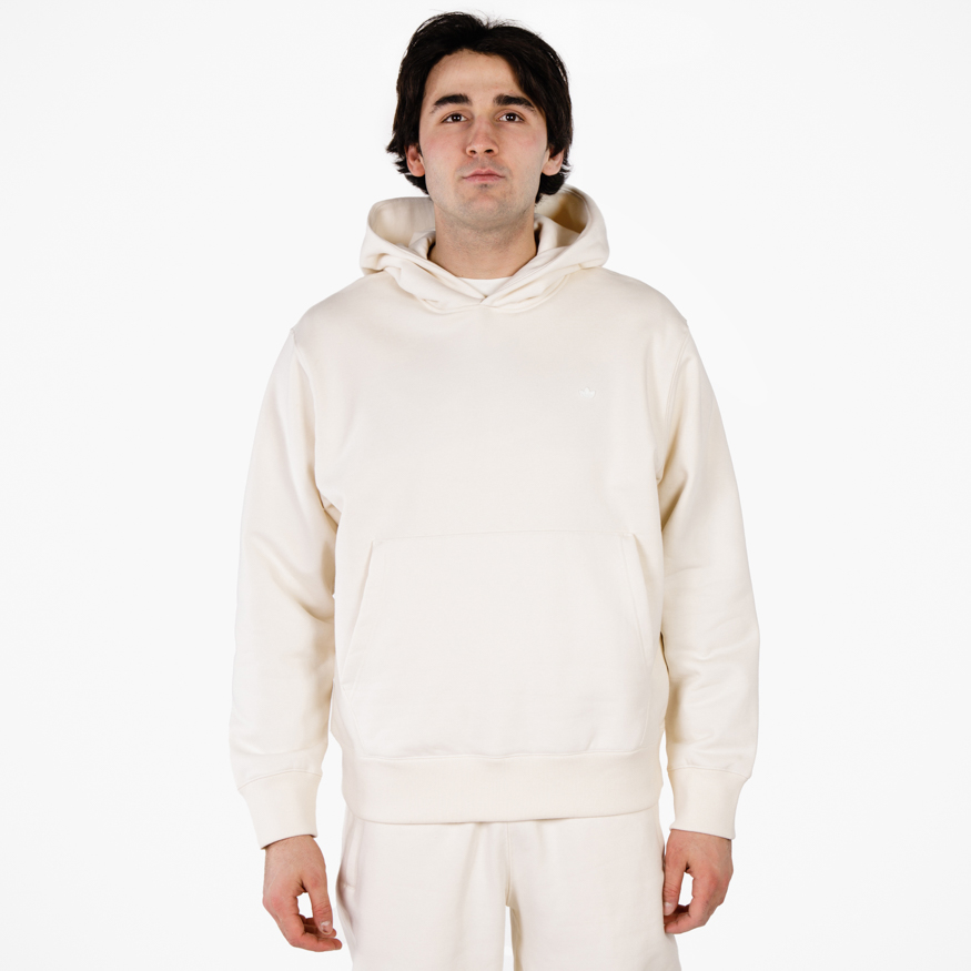 Adidas Originals Adicolor Trefoil Hoody Clean Classics Non Dyed - Pánské - Mikina adidas - Bílé - HD2749 - Velikost: XL