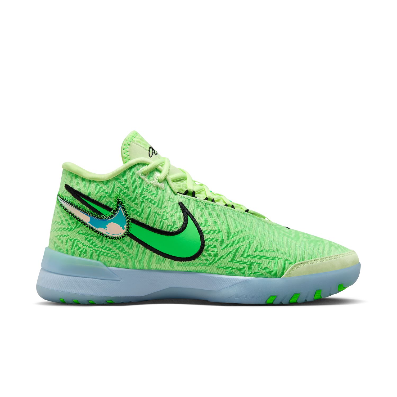 Nike LeBron NXXT Genisus "Barely Volt" - Pánské - Tenisky Nike - Zelené - HF0712-700 - Velikost: 45.5