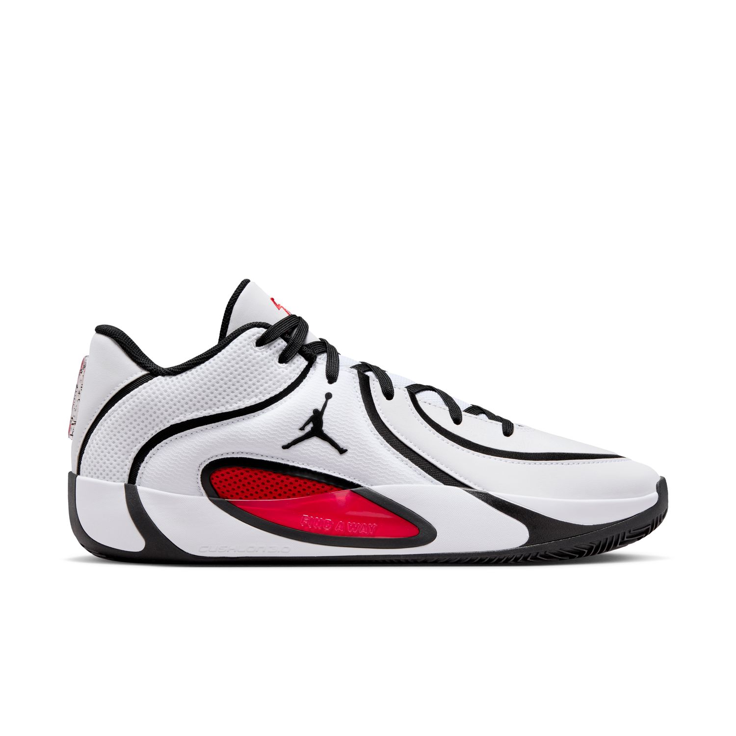 Air Jordan Tatum 4 "White University Red" - Pánské - Tenisky Jordan - Bílé - HQ4614-101 - Velikost: 50.5