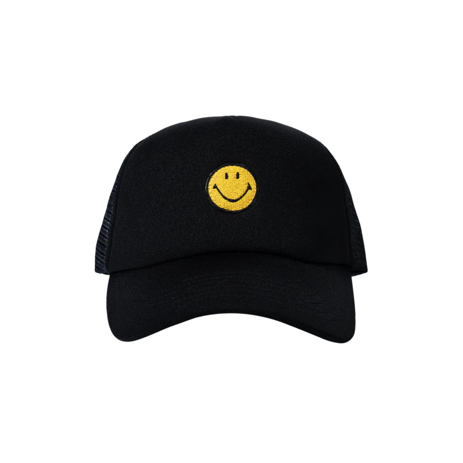 Levně Market Smiley Studios Trucker Hat Jet Black - Unisex - Kšiltovka MARKET - Černé - HT0080-BLACK