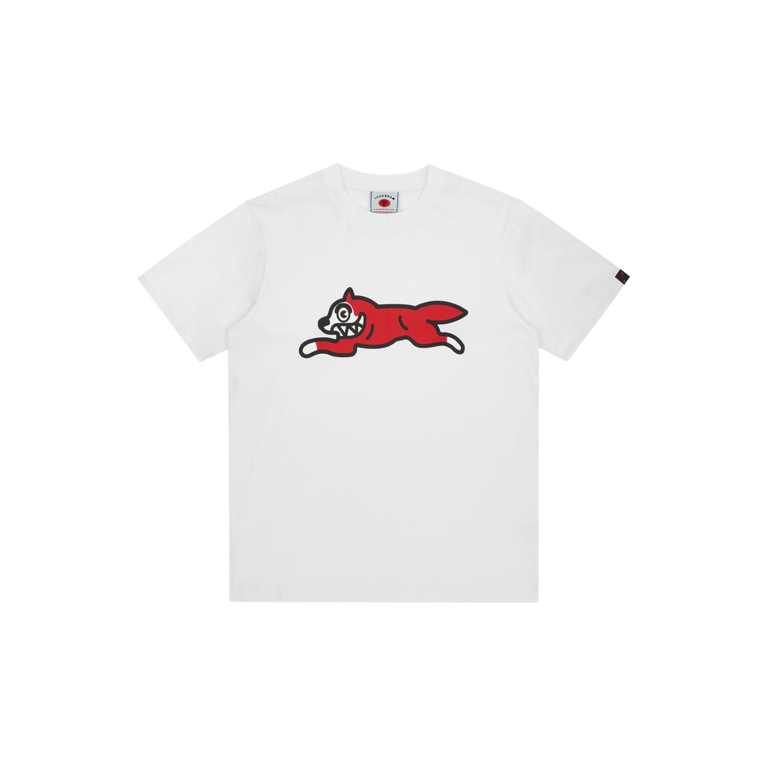 ICECREAM Running Dog Tee White - Pánské - Triko ICECREAM - Bílé - IC23449-WHITE - Velikost: M