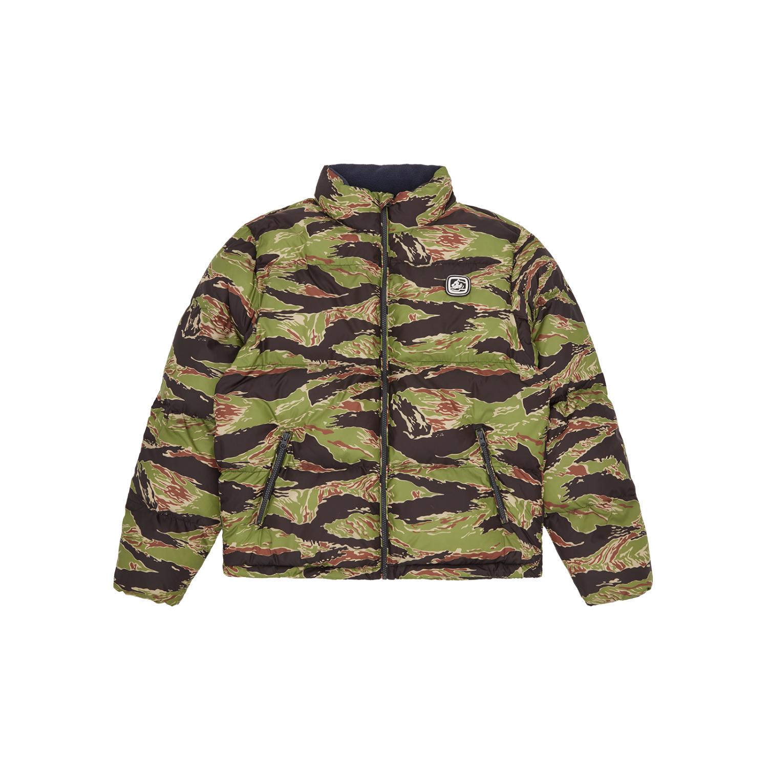 ICECREAM Tiger Stripe Puffer Jacket - Pánské - Bunda ICECREAM - Vícebarevné - IC25406 - Velikost: M