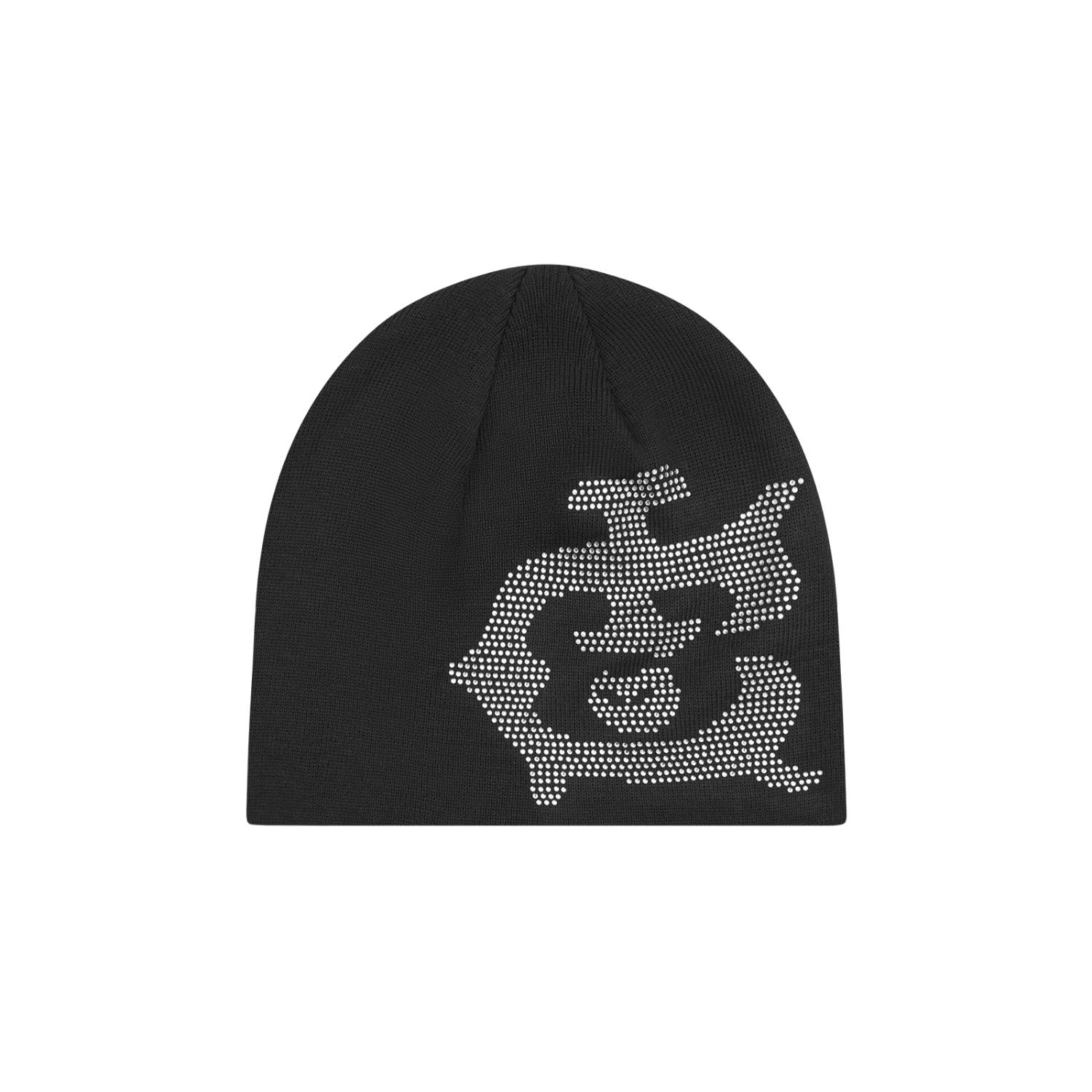 ICECREAM Crystal Beanie - Unisex - Čepice ICECREAM - Černé - IC25454 - Velikost: UNI