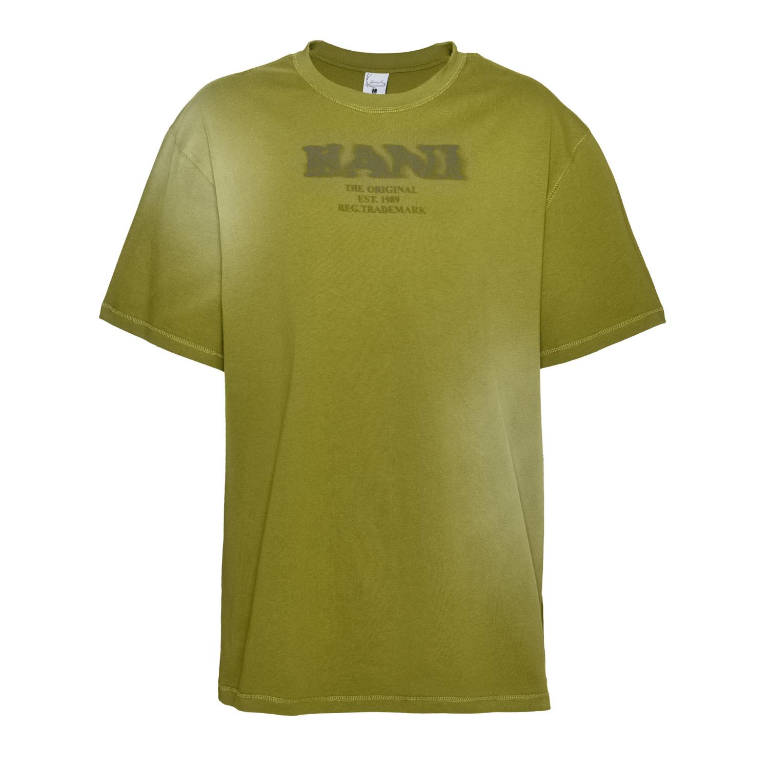 Karl Kani Retro Sprayed Tee Green - Pánské - Triko Karl Kani - Zelené - 60300095 - Velikost: 2XL