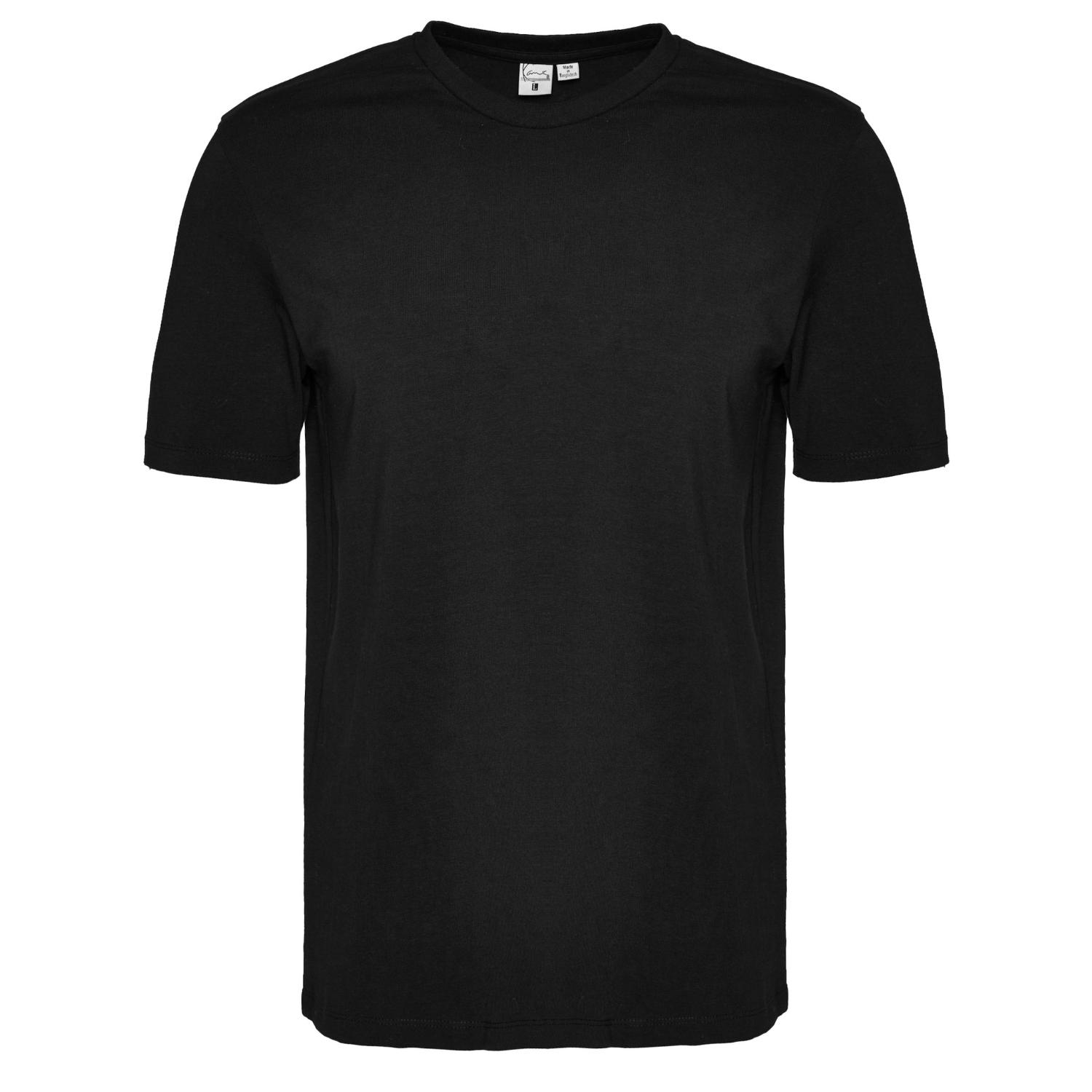 Karl Kani Small Signature Fitted Tee Black - Pánské - Triko Karl Kani - Černé - 60300108 - Velikost: 2XL