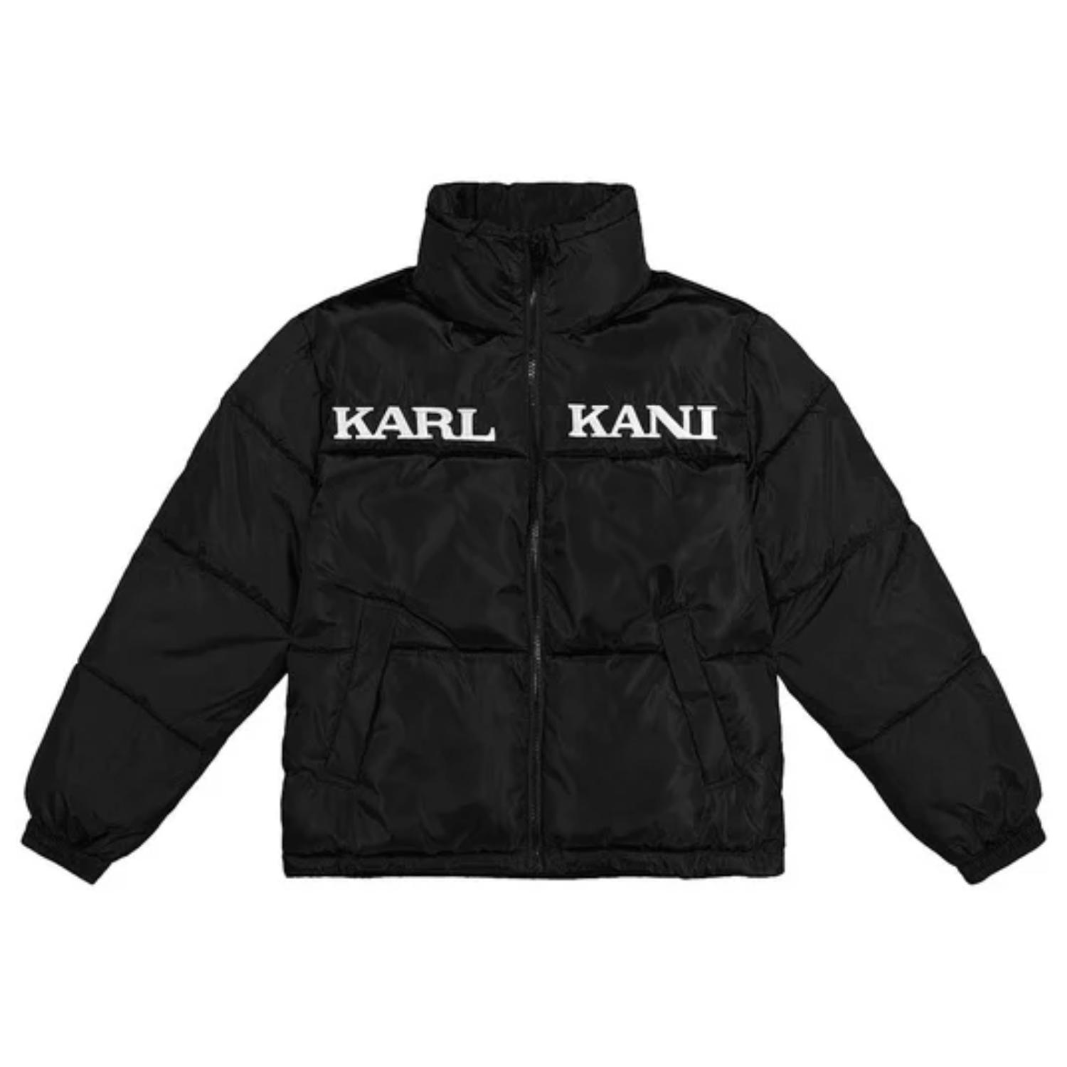 Levně Karl Kani Retro Essential Wmns Puffer Jacket - Dámské - Bunda Karl Kani - Černé - 6176452