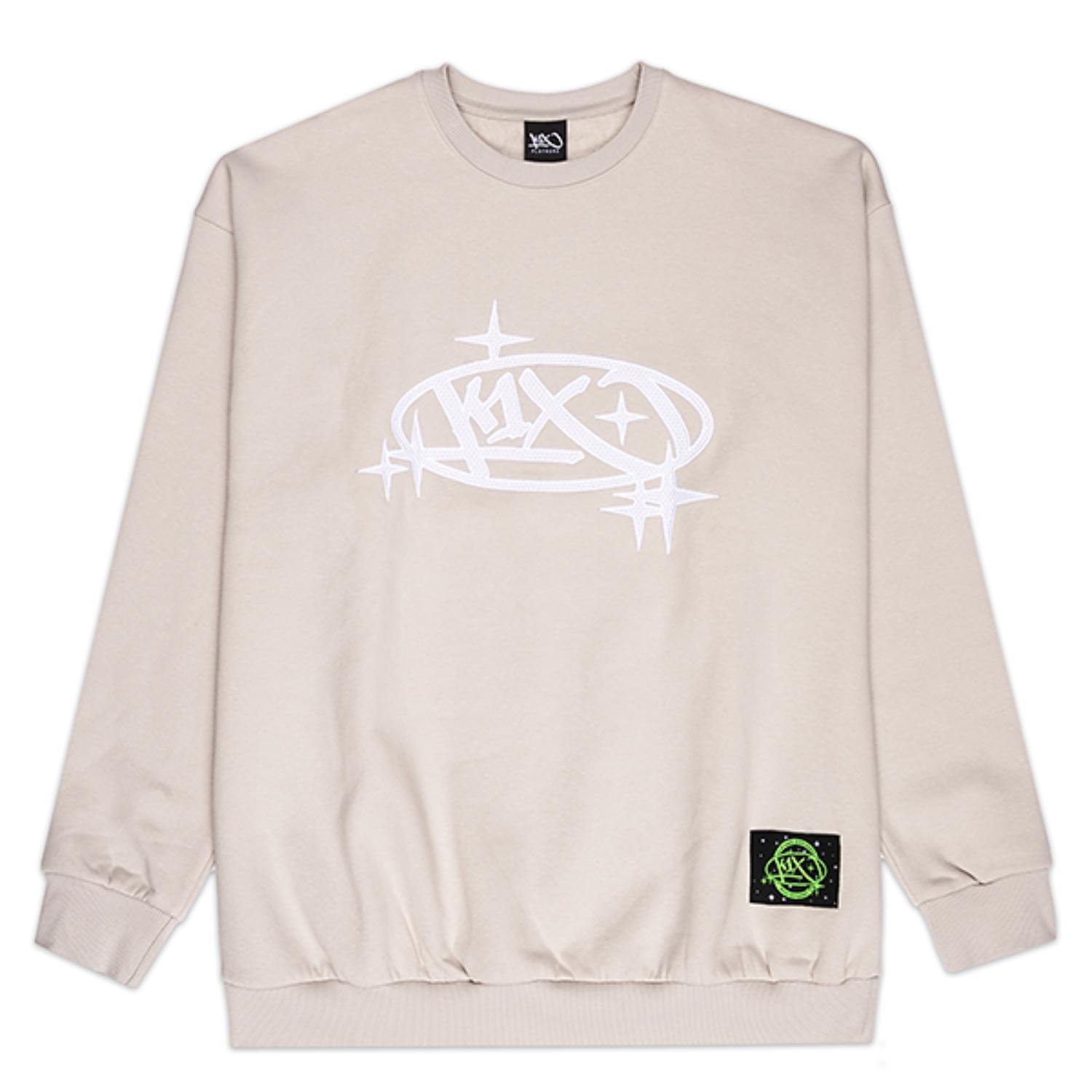 K1X Stars Logo Crewneck - Pánské - Mikina Karl Kani - Šedé - 60200010 - Velikost: 2XL