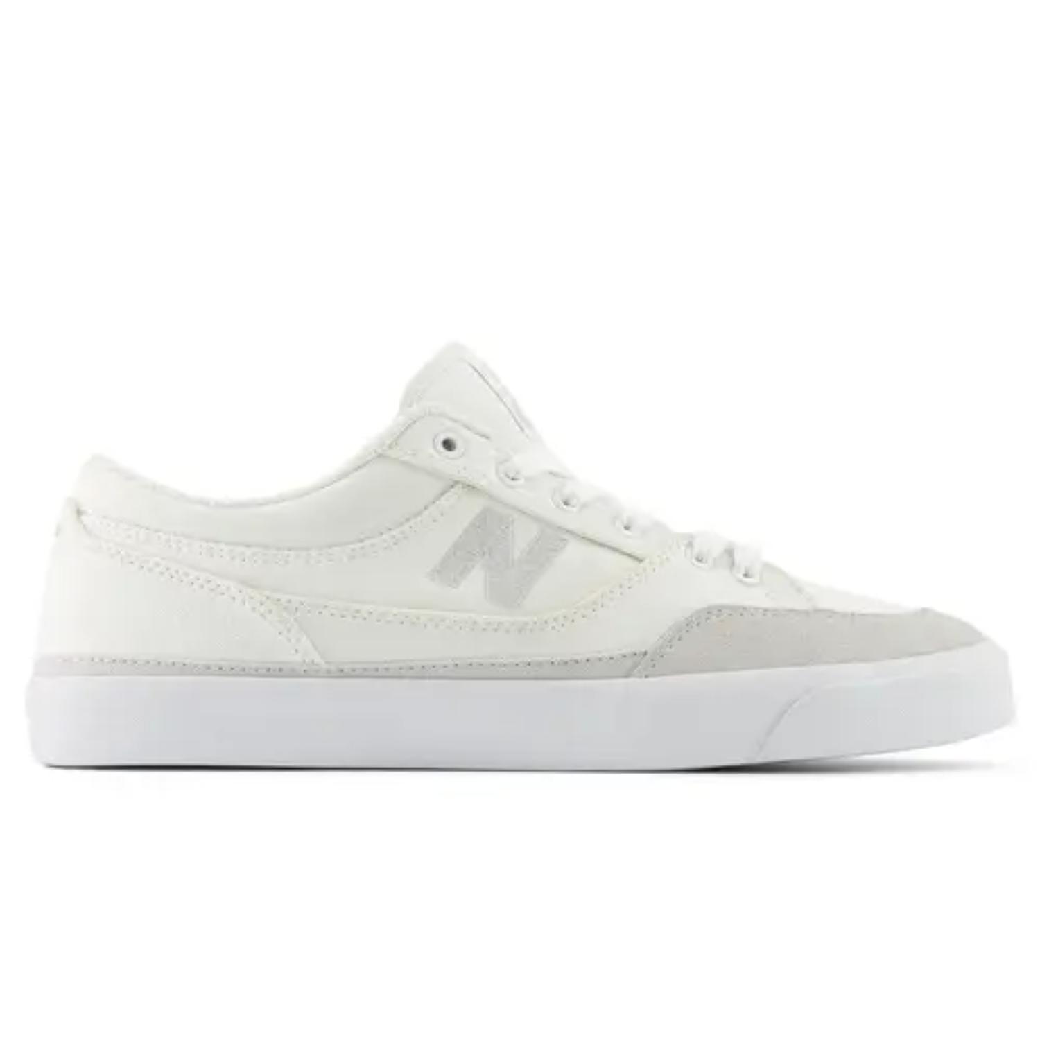 New Balance Numeric 417 Low Franky Villani White Grey - Pánské - Tenisky New Balance - Bílé - NM417LWG - Velikost: 46.5