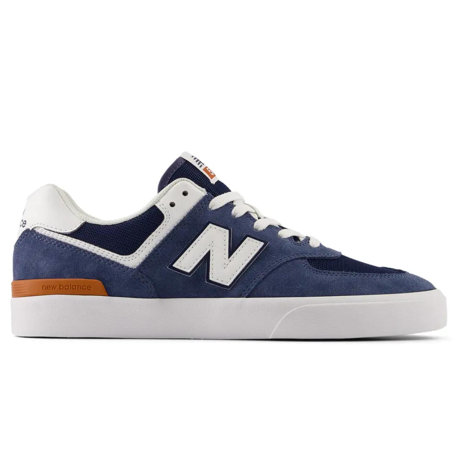 New Balance Numeric 574 "Vulc Blue" - Pánské - Tenisky New Balance - Modré - NM574VAN - Velikost: 45
