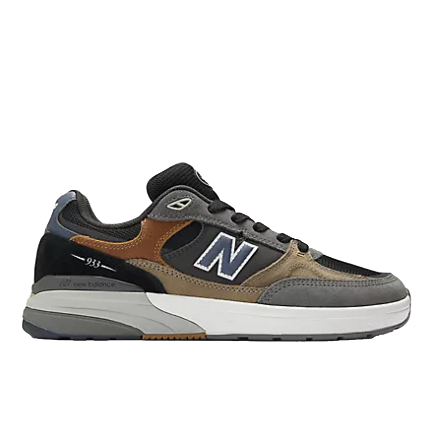 New Balance Numeric 933 "Andrew Reynolds" Tan/Grey - Pánské - Tenisky New Balance - Hnědé - NM933MLT - Velikost: 37.5