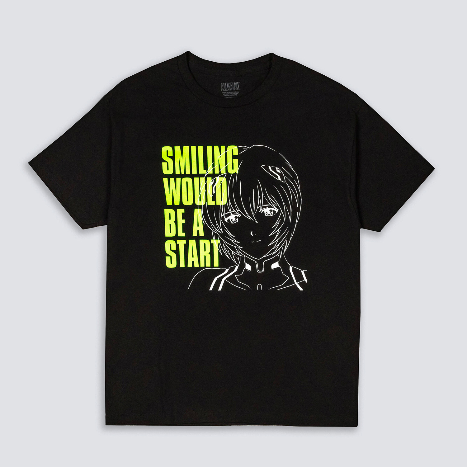 Pleasures Smiling Tee Black - Pánské - Triko Pleasures - Černé - P24E011-BLACK - Velikost: XL