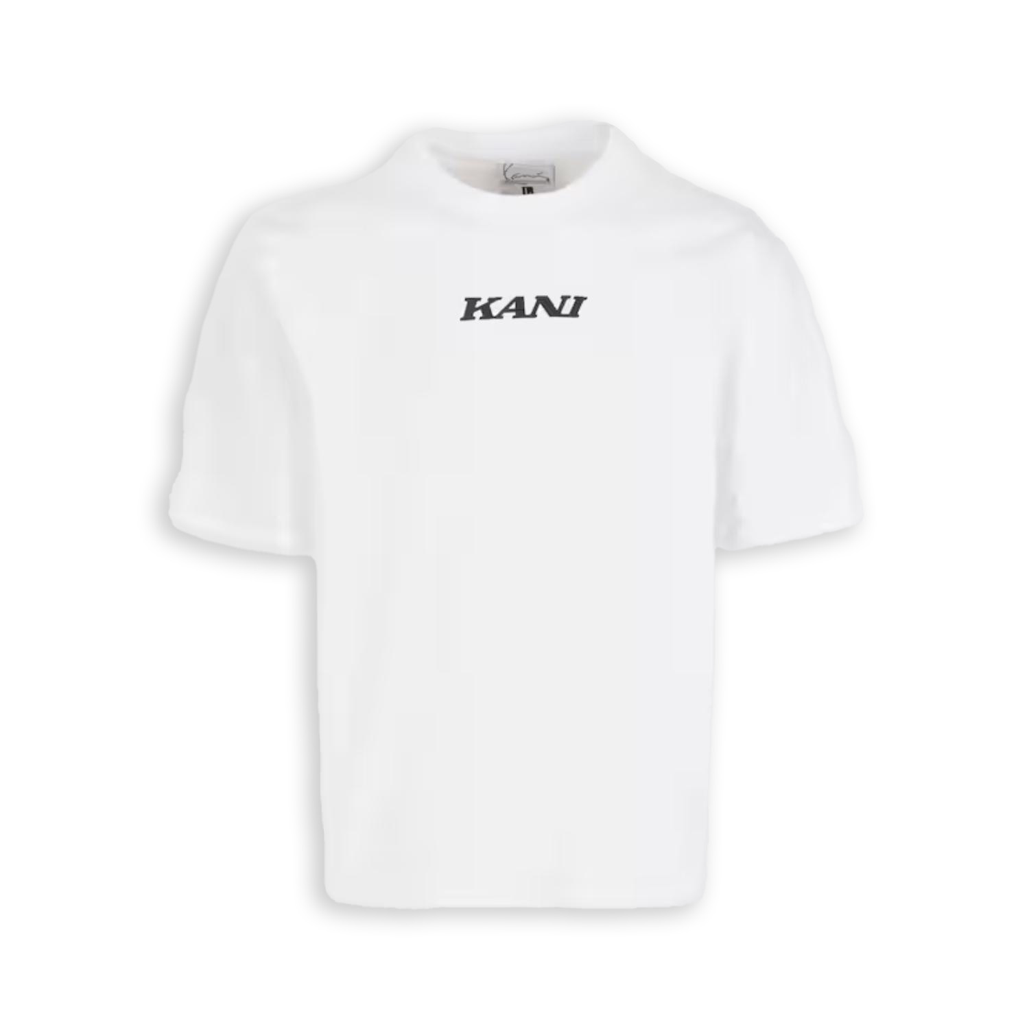 Karl Kani Retro Patch Print Tee White - Pánské - Triko Karl Kani - Bílé - PD00007514 - Velikost: M