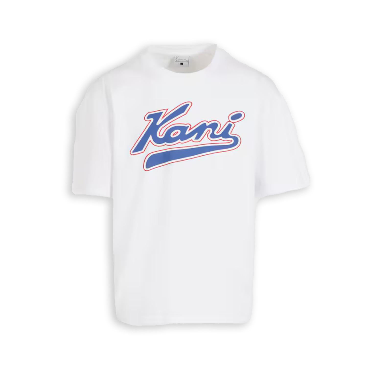 Karl Kani Varsity Print Tee White - Pánské - Triko Karl Kani - Bílé - PD00007515 - Velikost: 2XL