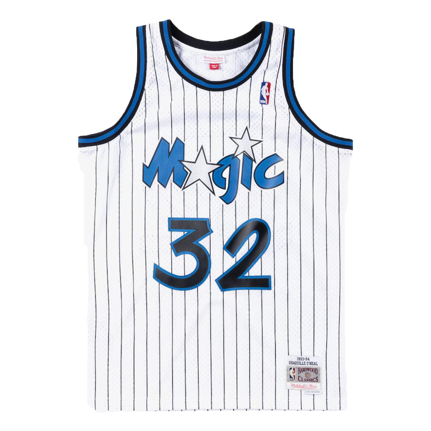 Levně Mitchell & Ness NBA Shaquille O'Neal Magic 93-94 Swingman Jersey - Pánské - Dres Mitchell & Ness - Bílé - SMJYAC18097-OMAWHIT93SON