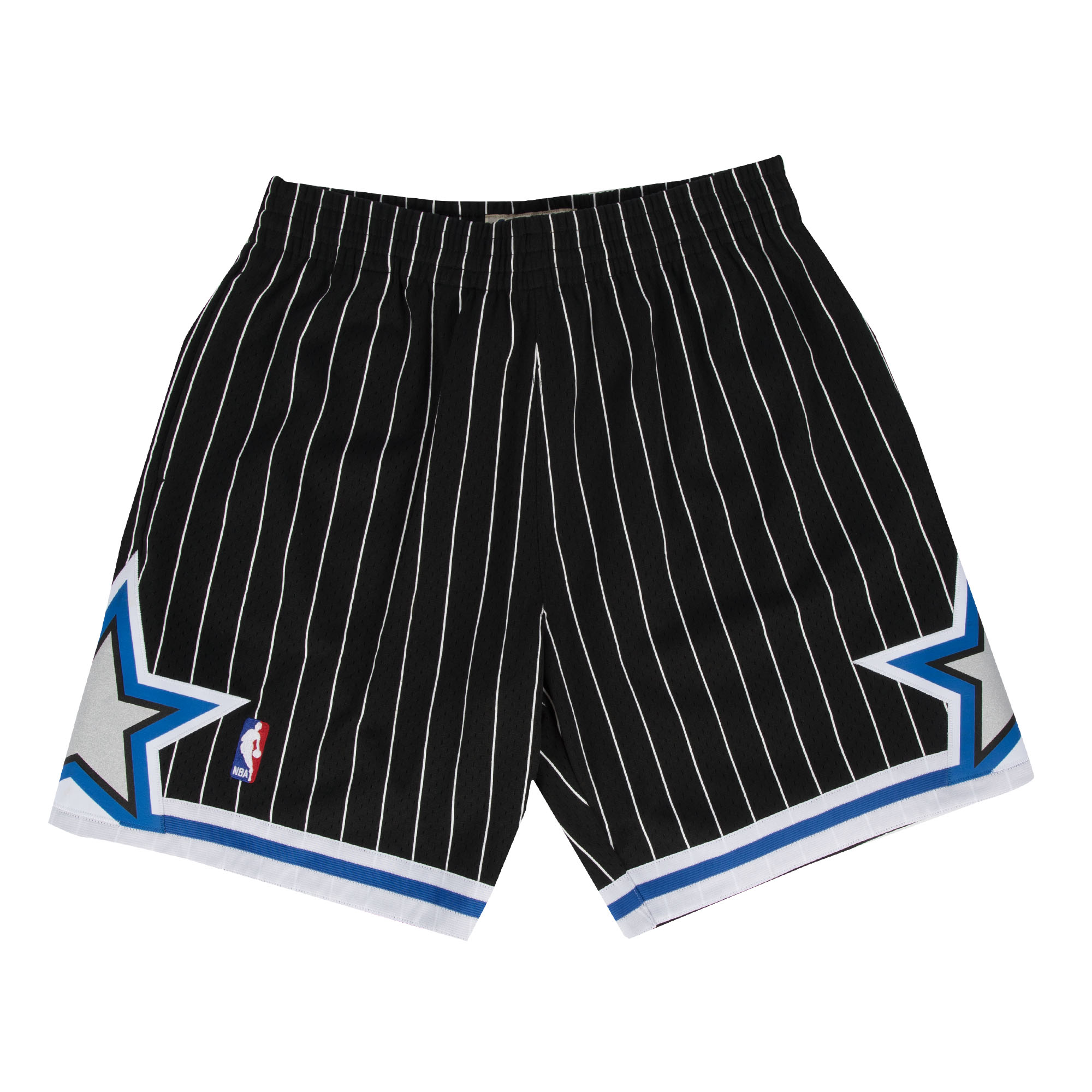 Mitchell & Ness NBA Swingman Shorts Orlando Magic - Pánské - Kraťasy Mitchell & Ness - Černé - SMSHGS18242-OMABLCK94 - Velikost: L