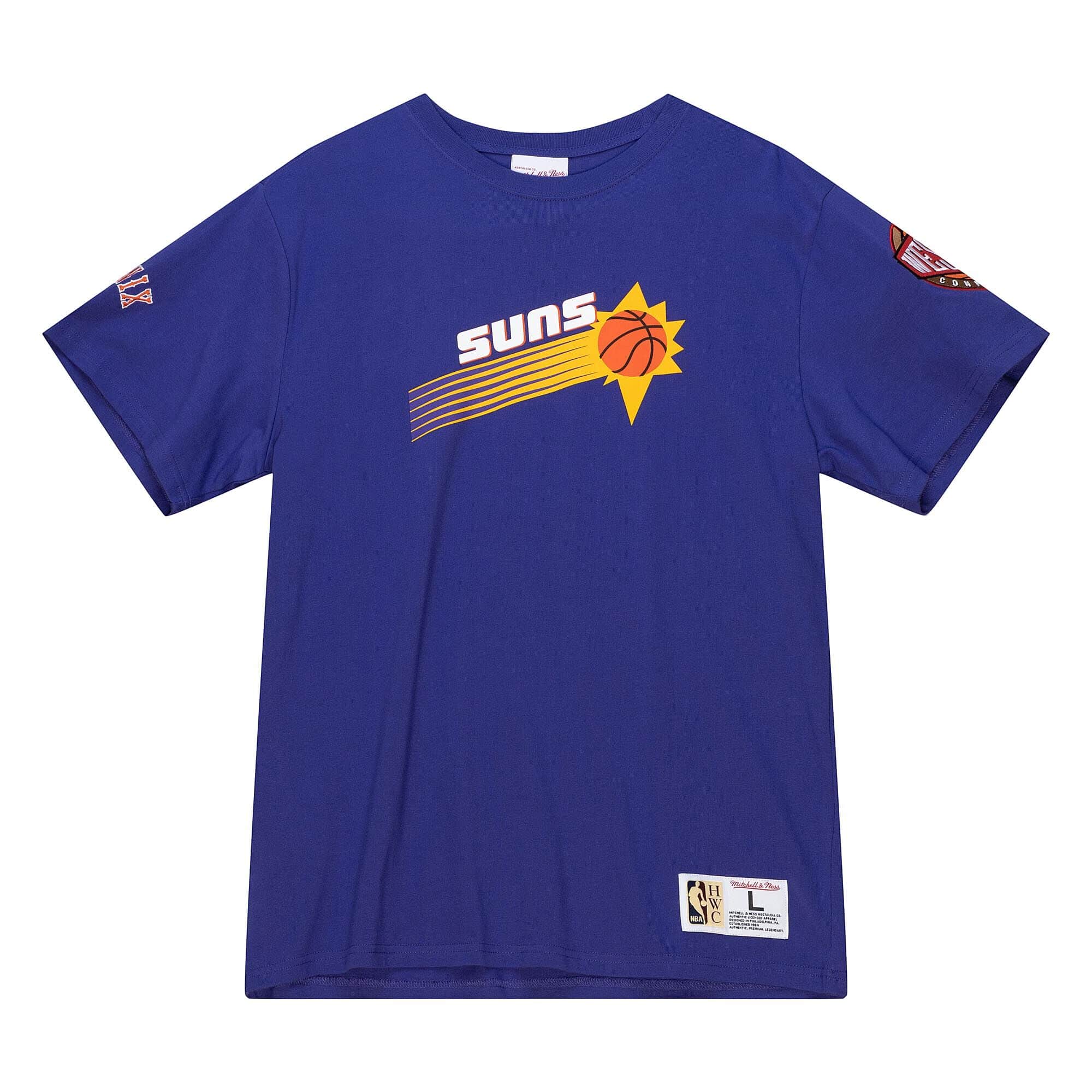 Mitchell & Ness Nba Phoenix Suns Team Origins S/S Tee - PáNské - Triko Mitchell & Ness - Fialové - TCRW4852-PSUYYPPPPURP - Velikost: L-image