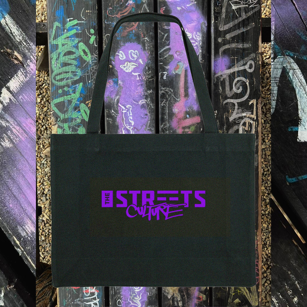 The Streets Culture Bag Purple - Unisex - Taška The Streets - Černé - STRTSCULTBAGPURP - Velikost: UNI