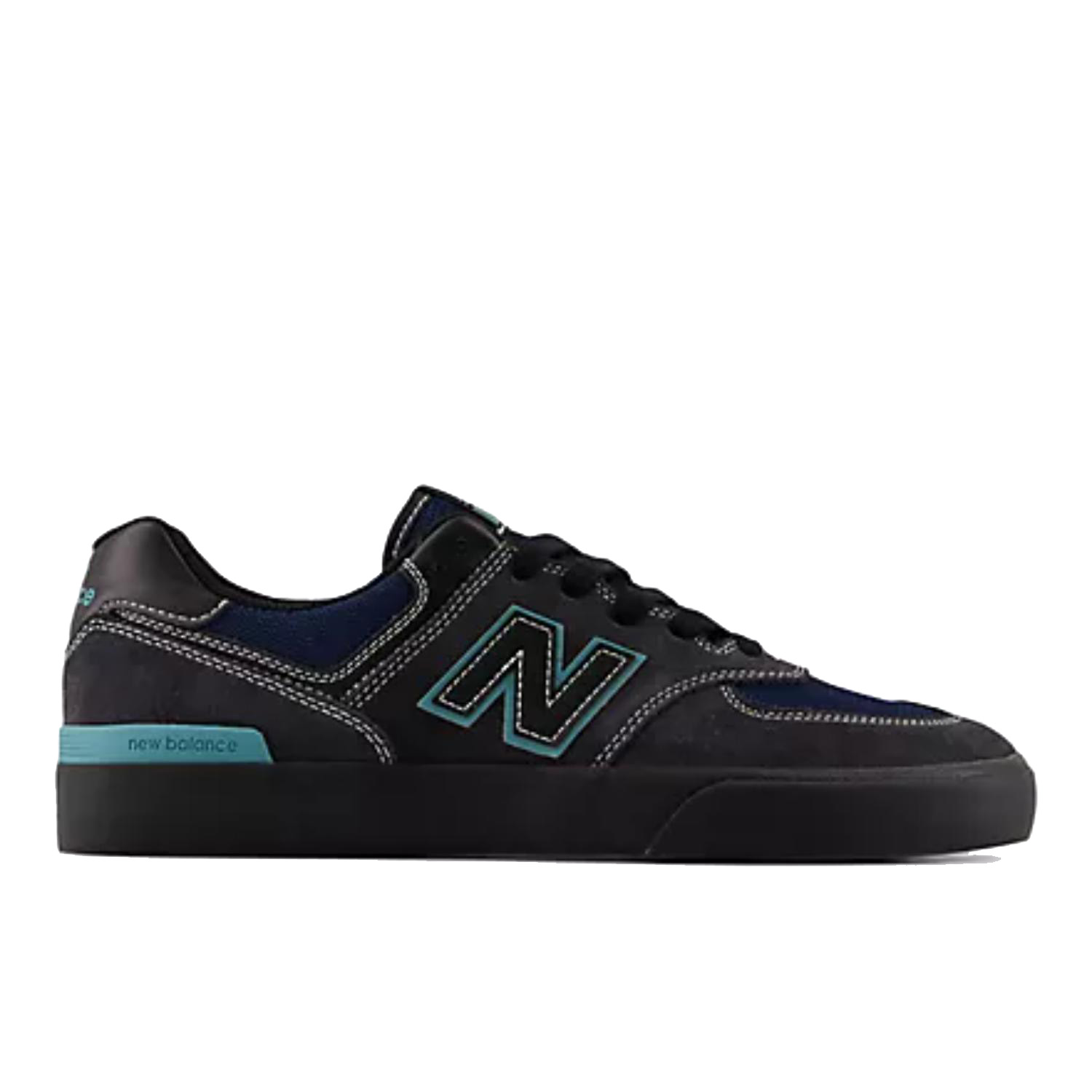 New Balance Numeric 574 Vulc - Pánské - Tenisky New Balance - Černé - UN574VGT - Velikost: 46.5