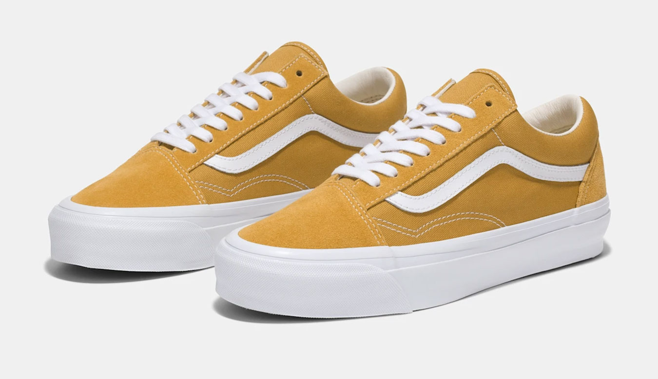 Vans LX Old Skool 36 Harvest Gold - Pánské - Tenisky Vans - Žluté - VN000CXTBL2 - Velikost: 42